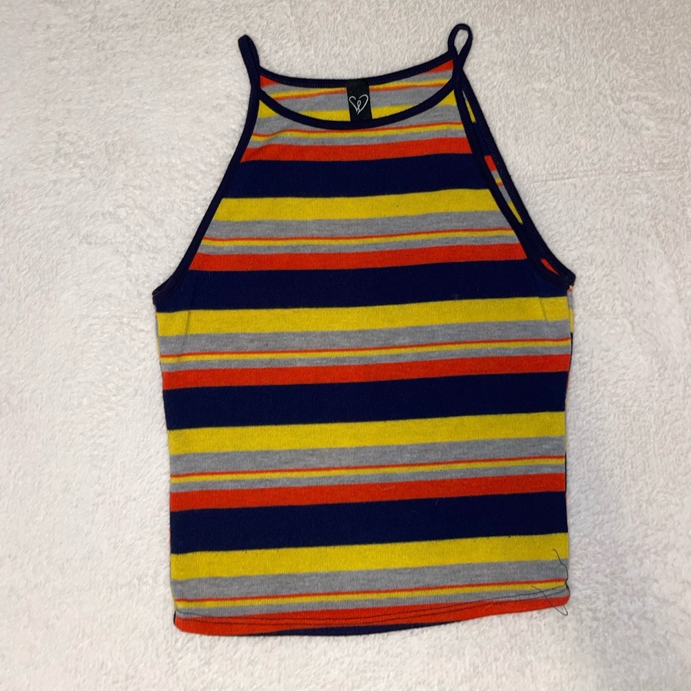 Striped summer tank top
